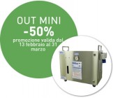 <p>Promozione OUT MINI -50% fino al 31 marzo 2017</p>