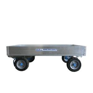 Trailer with double side